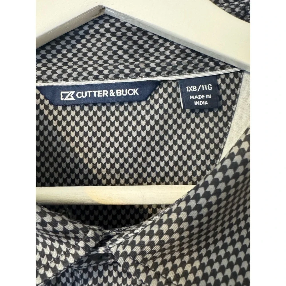 Cutter & Buck Florida‎ State Polo Golf Shirt Embroidered Houndstooth 1XB